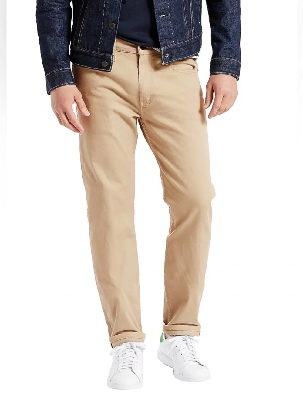 Levi's 502 Regular Taper Stretch Chino Pants. Sz 34/38